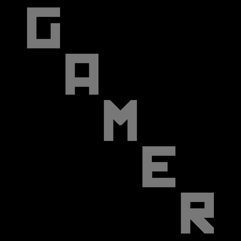 cool pattern text retro gamer logo play play n