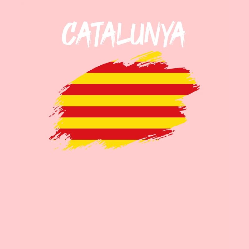 Catalogne drapeau drapeau catalan Barcelone