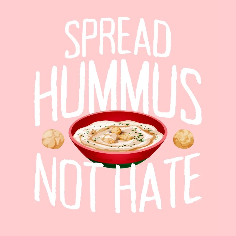Spread Hummus Not Hate Vegan Gift For Vegans