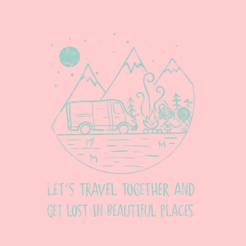 Let's travel Relationship Camping Panel Van