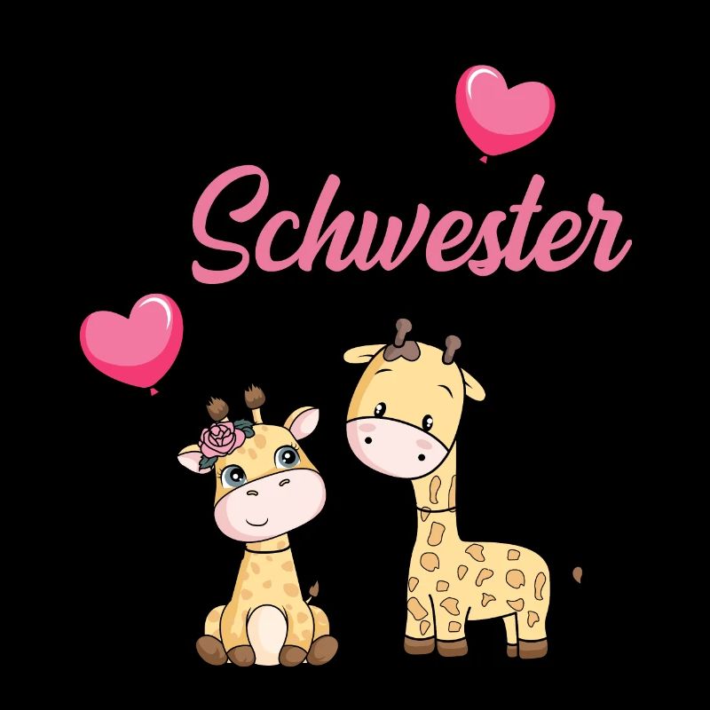 Große Schwester Giraffe