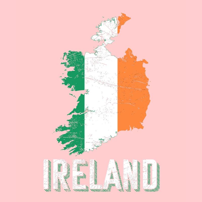 République d’Irlande Forme Carte géographique