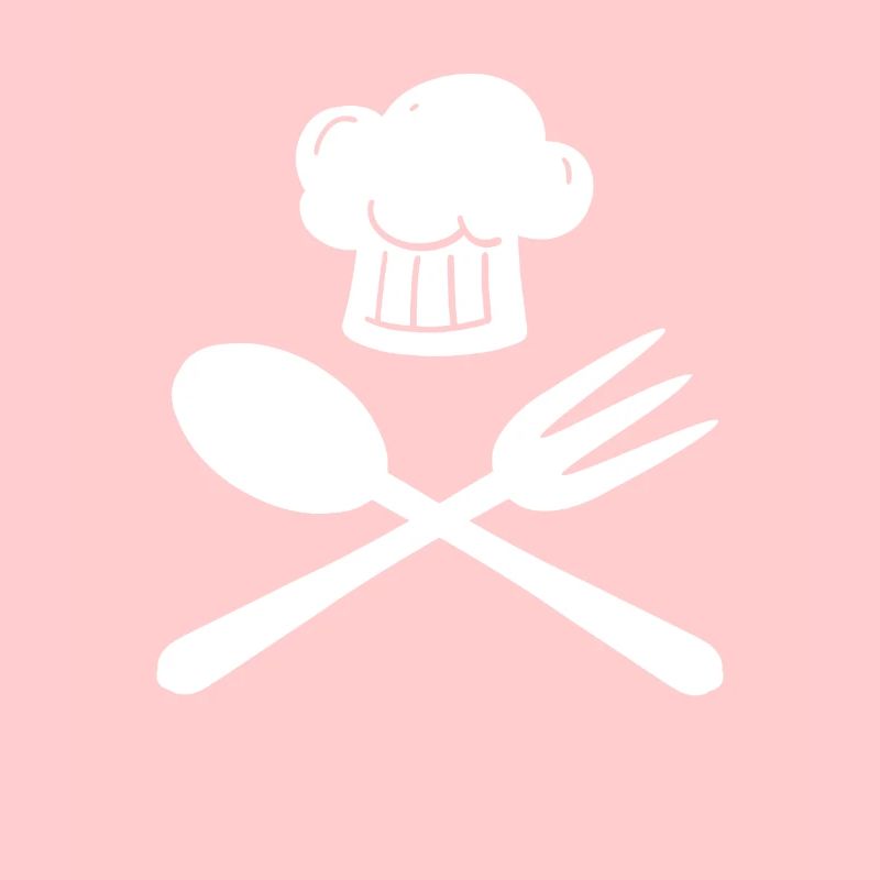Cooking hat hobby chef spoon fork cook