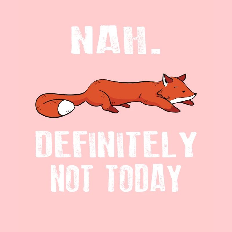 Lazy fox for fox lovers