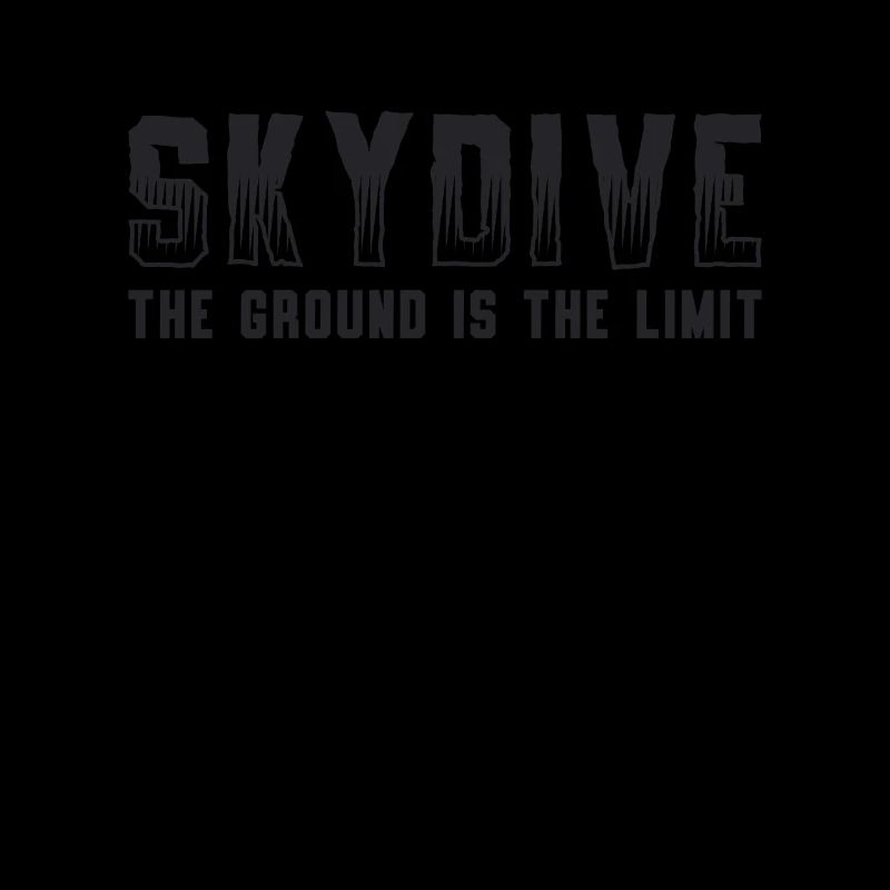 Parachute Skydive Retro Sky