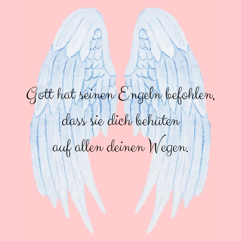 Dieu a commandé à ses anges de dire ange gardien