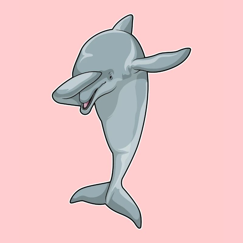 Dolphin at Hip Hop Dance Dab