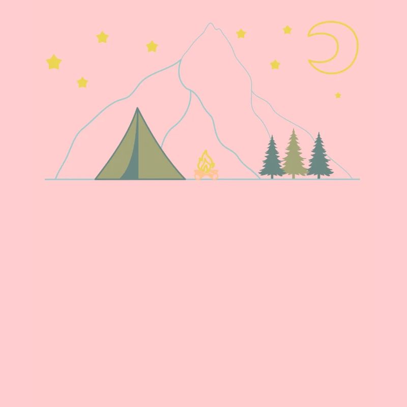 Camping in the mountains