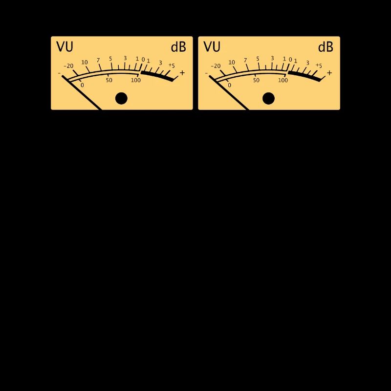 VU Meter Volume Anzeigen