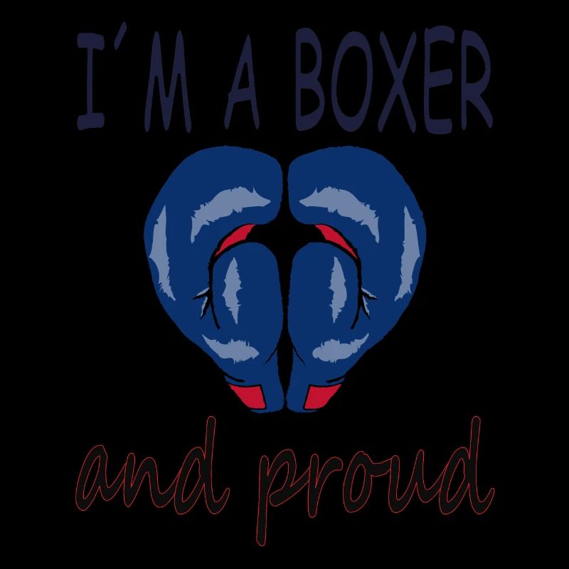 Ich bin stolzer Boxer Boxkampf Boxtrainer Geschenk