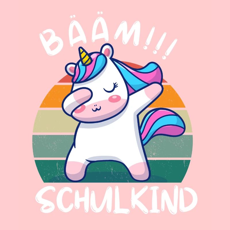 BÄÄM SCHULKIND 2022 Einschulung Einhorn
