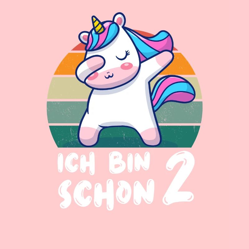 2 Jahre Einhorn 2 Geburtstag