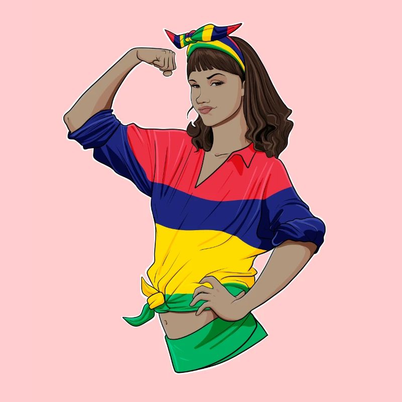 Mauritius Girl Unbreakable Patrimoine de Maurice