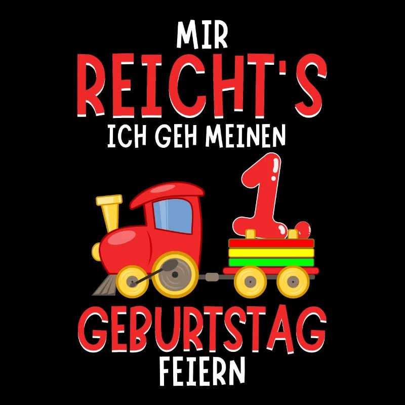 1. Geburtstag Geburtstagsgeschenk mit Eisenbahn