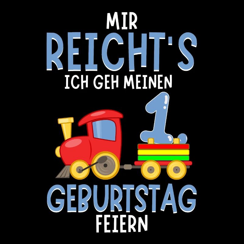 1. Geburtstag Geburtstagsgeschenk mit Eisenbahn