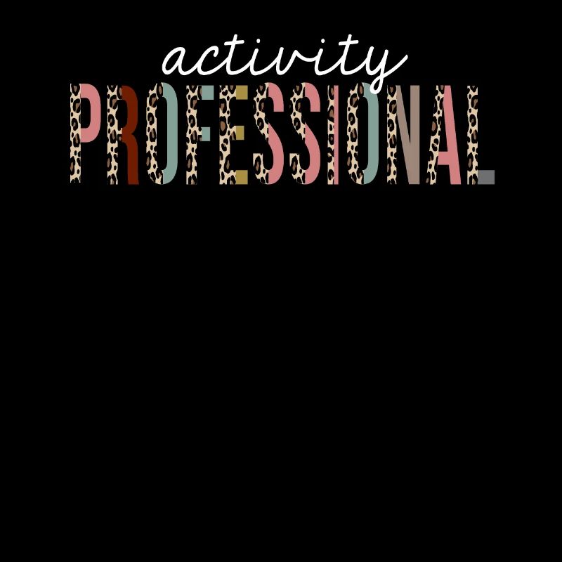 Activity Professional Leopard Print Funny Gift