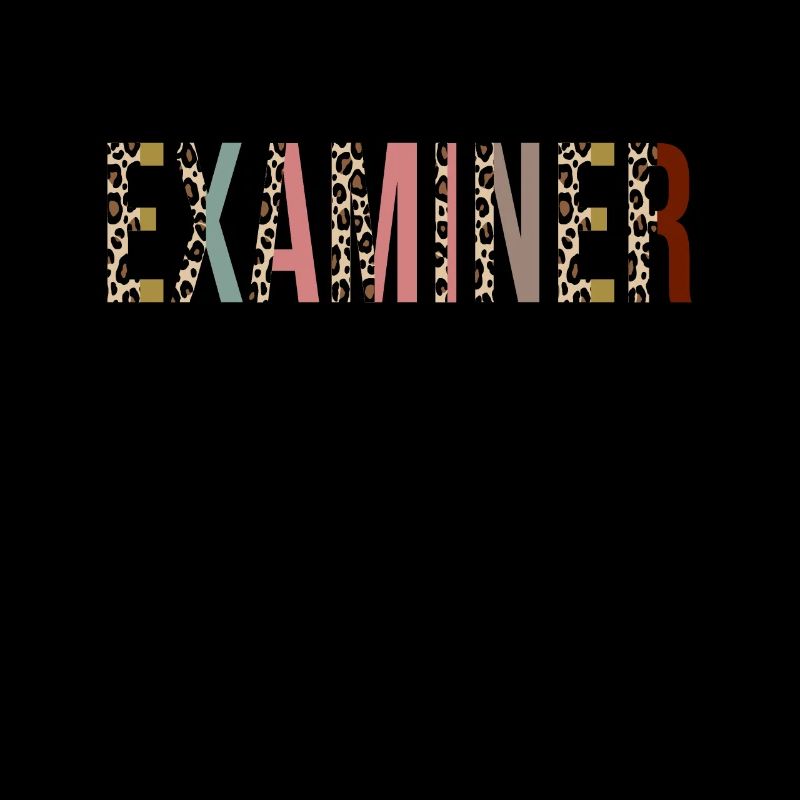 Examinateur financier Leopard Print Drôle