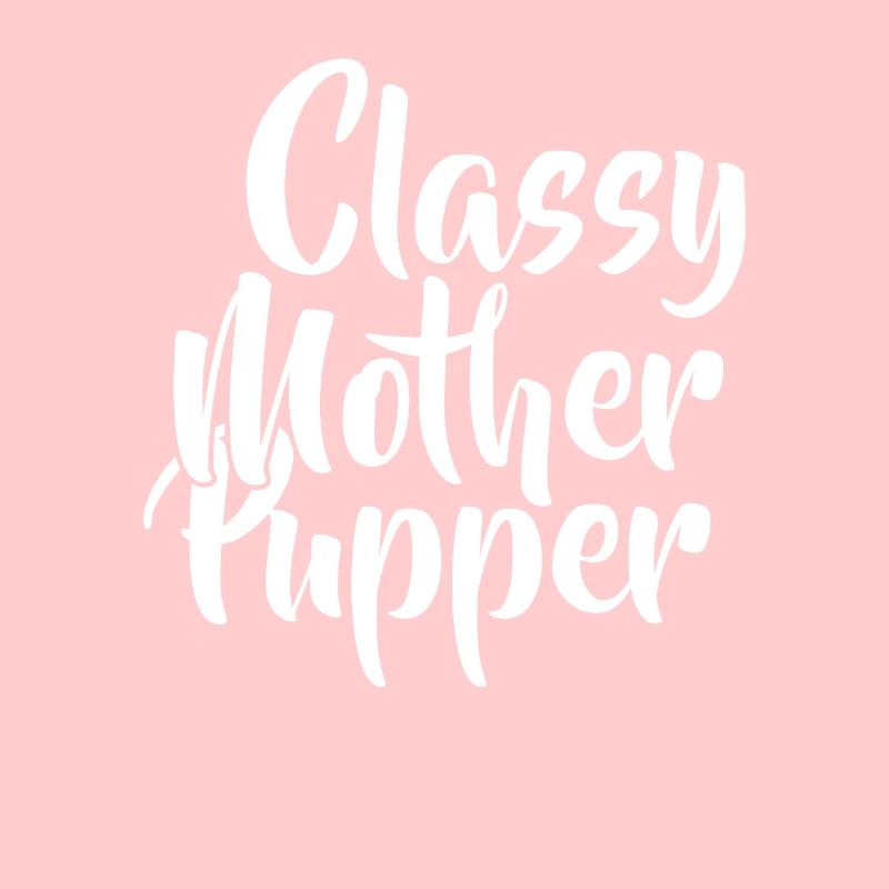 Stilvolle Welpen Mutter