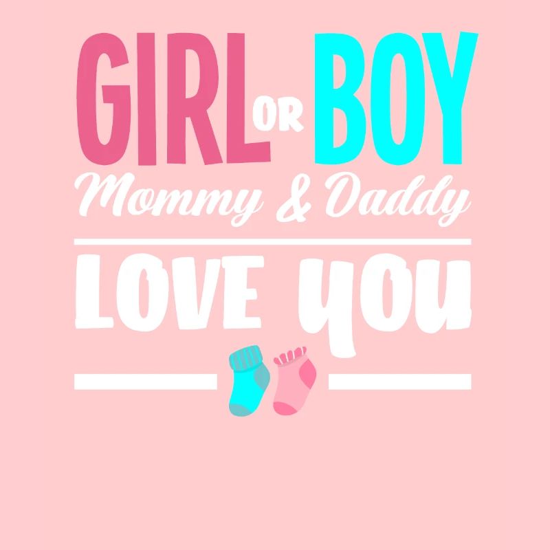 Mädchen Oder Junge Mama Und Papa Lieben Dich