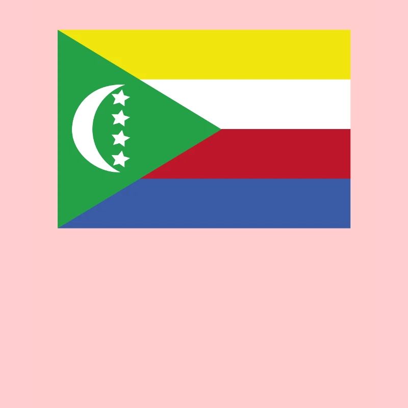 Official Comoros Flag Comoro Country Pride