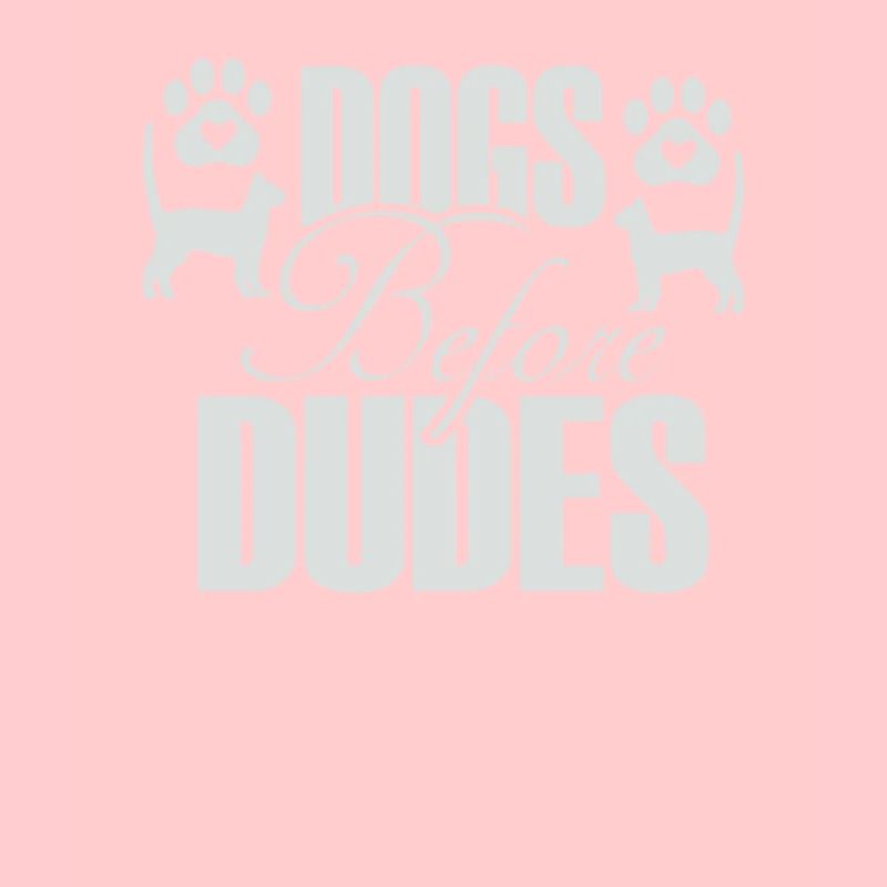 Chiens devant les gars