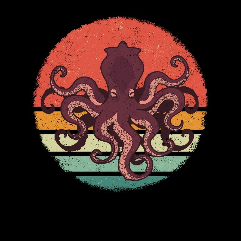 Octopus Kraken Cuttlefish Tier