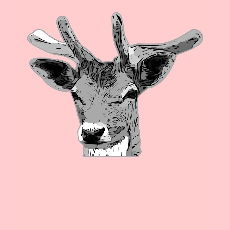 Conception d’animaux de la forêt de cerfs