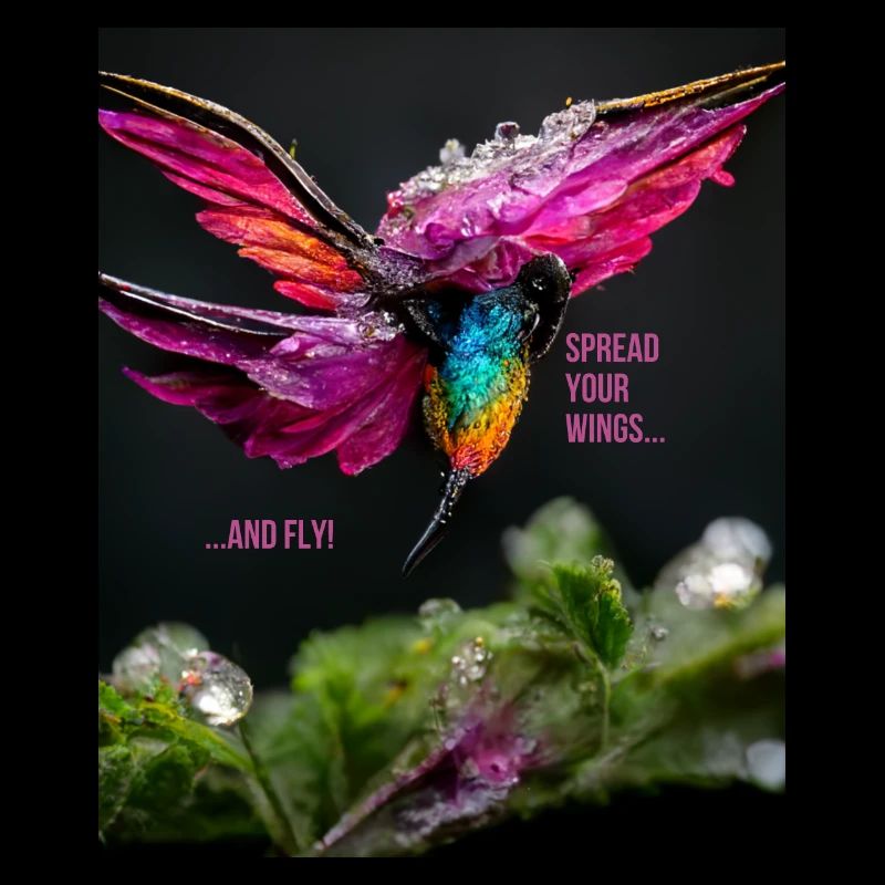 Déployez vos ailes et volez - inspiration et motivation