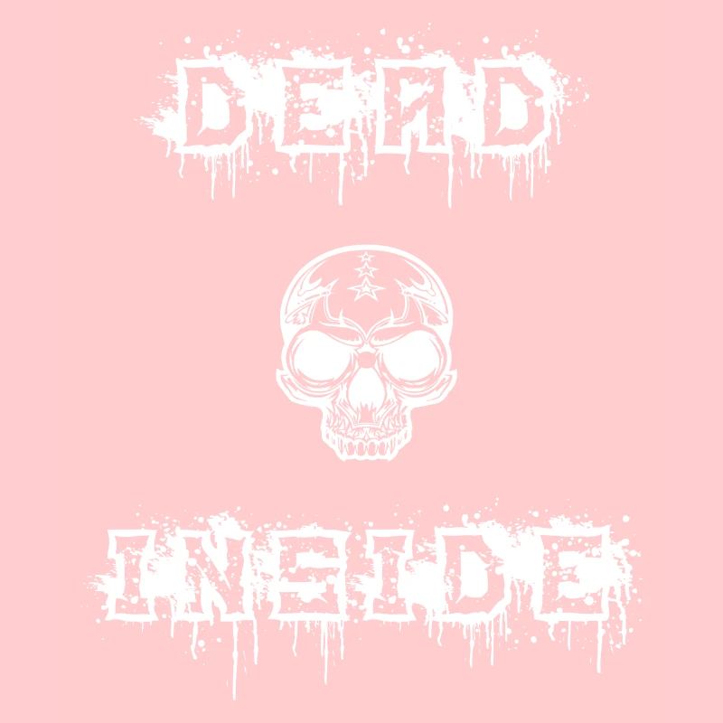 dead inside in white