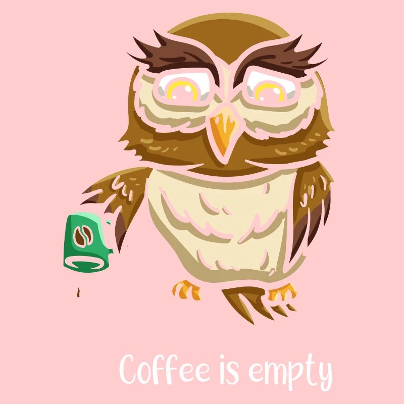 empty coffee ornithology