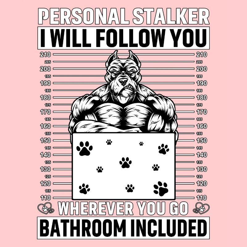 Pitbull Personal Stalker