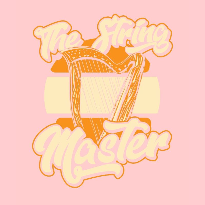 The String Master Harfe Konzertharfe Harfenspieler