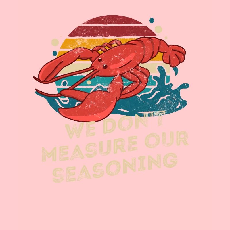 Nous ne mesurons pas notre assaisonnement Retro Crawfish