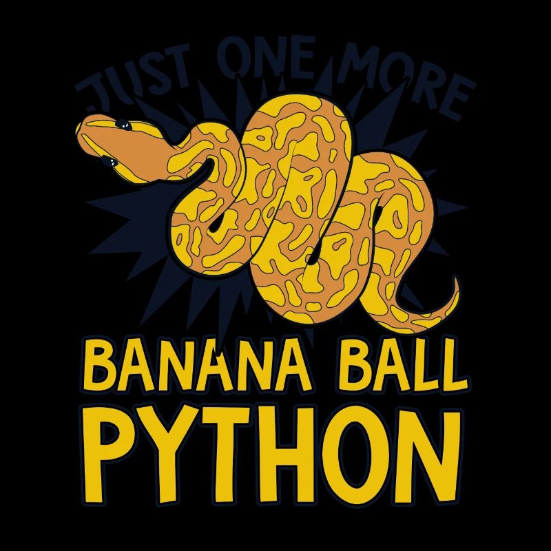 Just One More Schlange Python Banana Ball Python