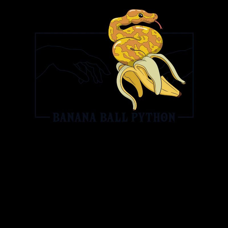 Michelangelo Création d’Adam Banana Ball Python