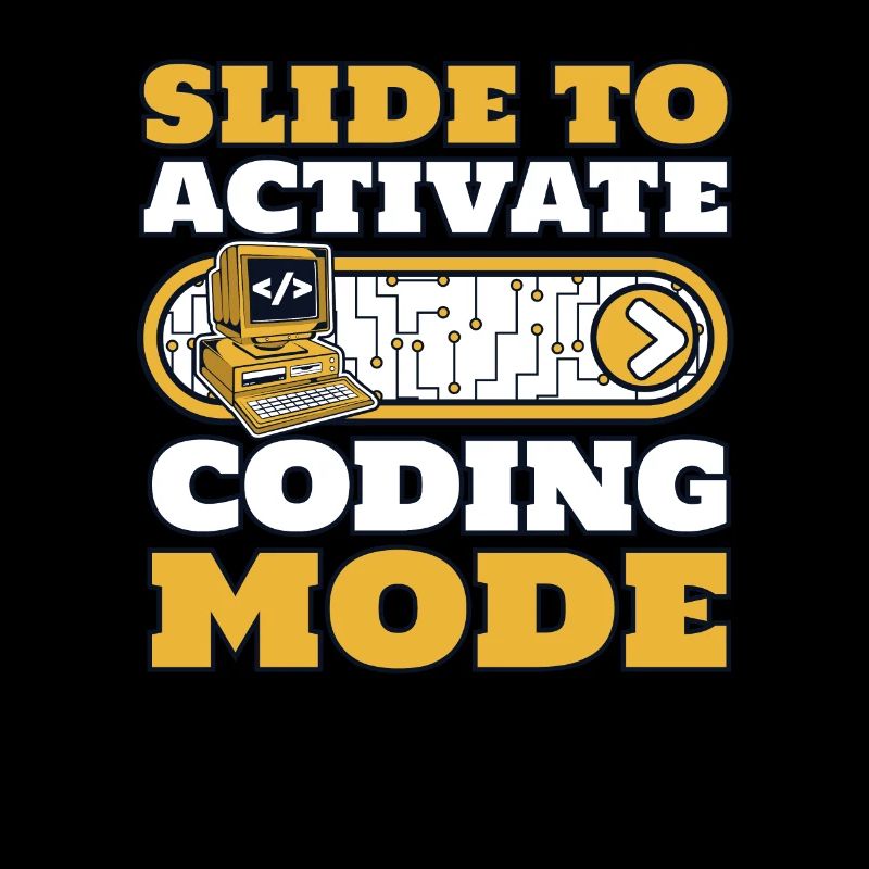 Faire glisser pour activer le codeur du développeur en mode codage