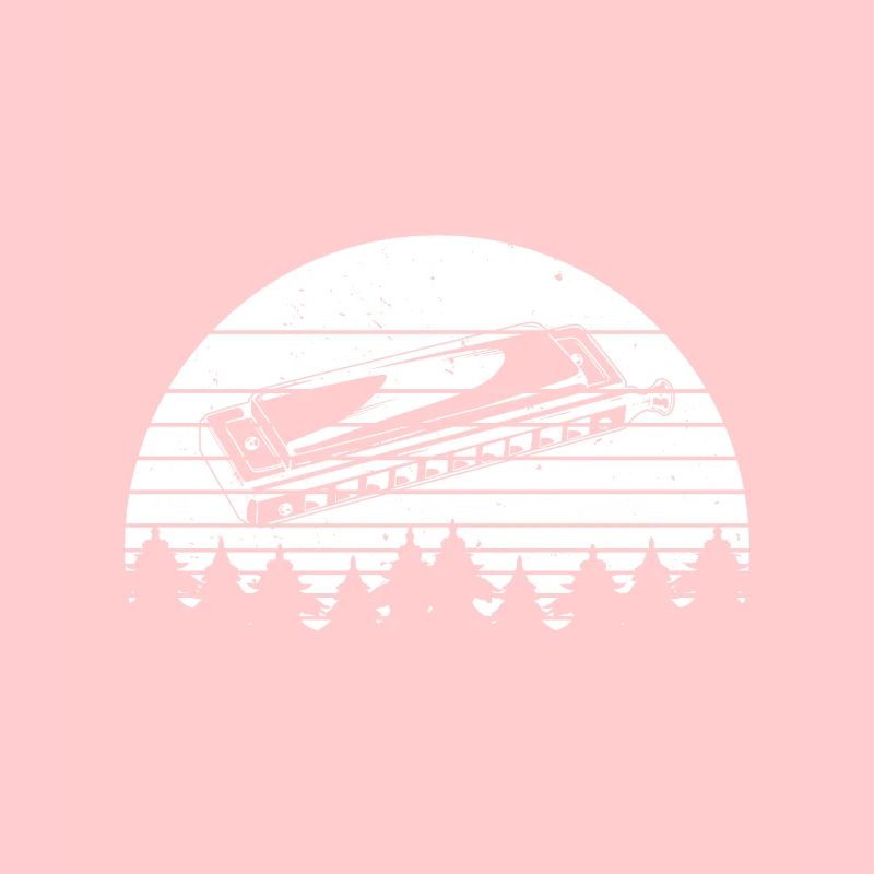 Retro With A Harmonica Harmonica Mouth Organ Play