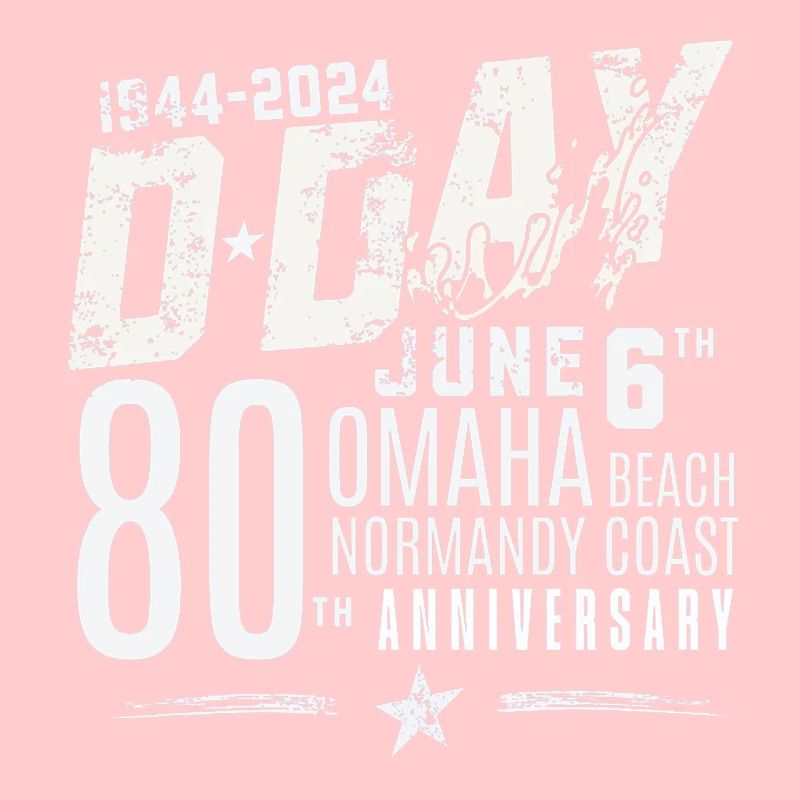 D Day at Omaha Beach 80th 2024