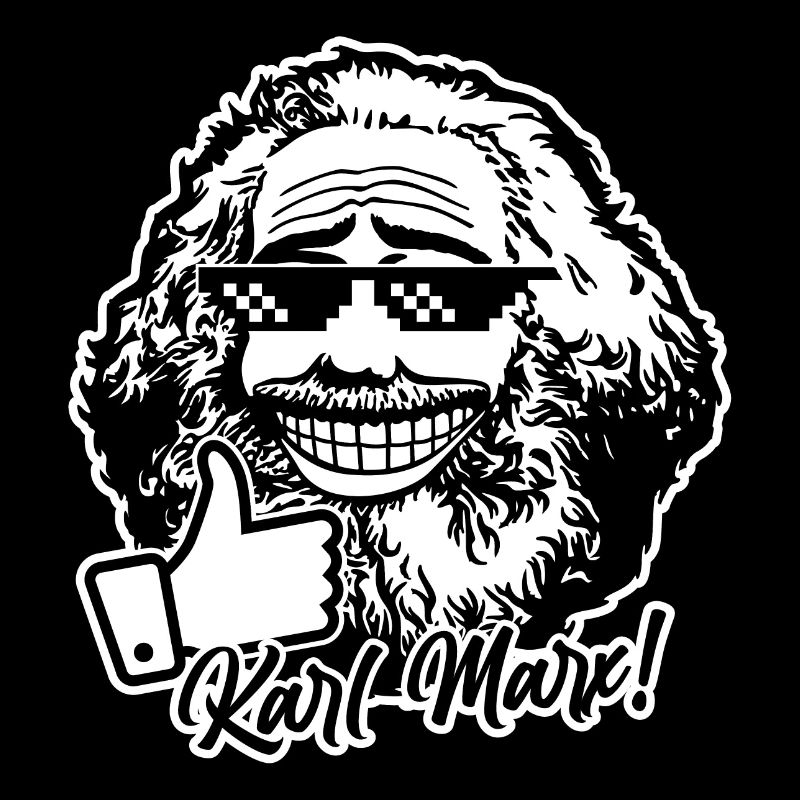 Karl Marx (bicolore)