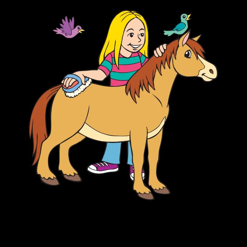 Fille de cheval