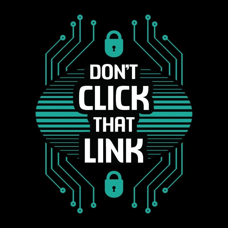 Cybersecurity Don't Click That Link Programming