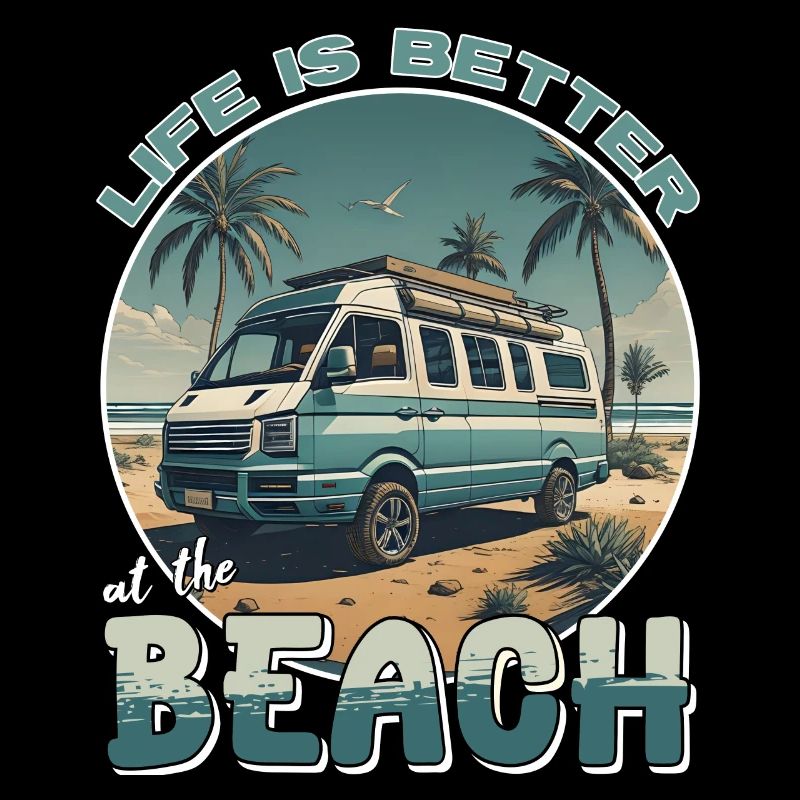 Life is better at the Beach - Campervan