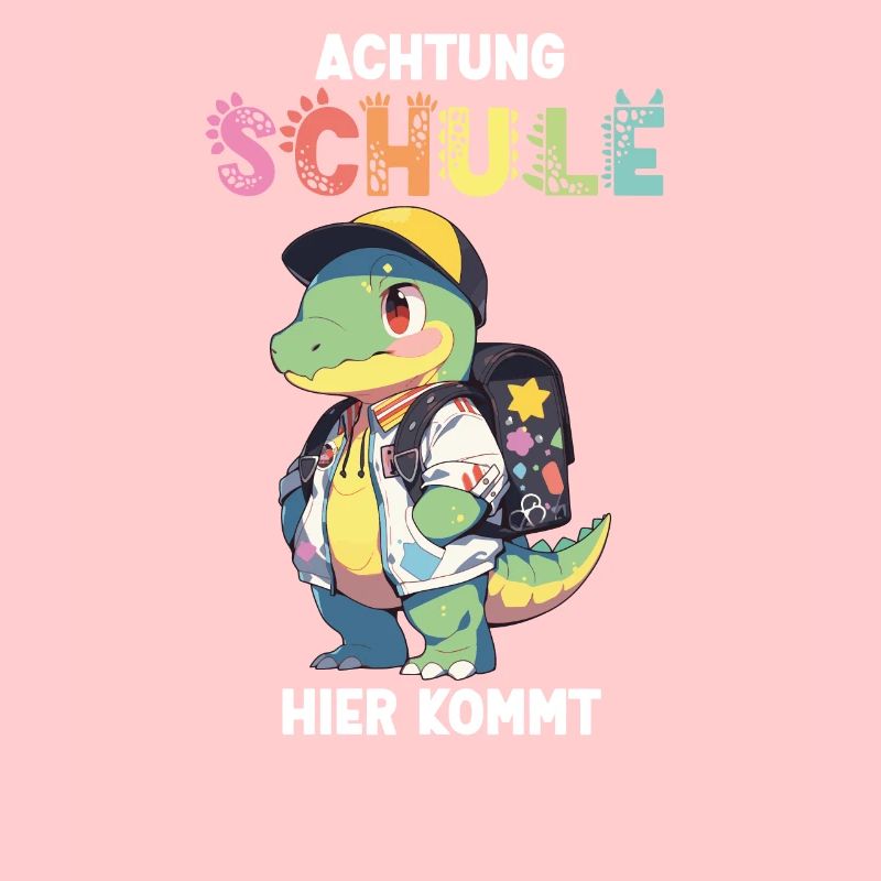 Dino Einschulung Personalisierbar Name Schule