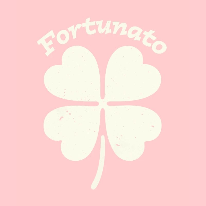 Fortunato Emblem Distressed Vierblatt