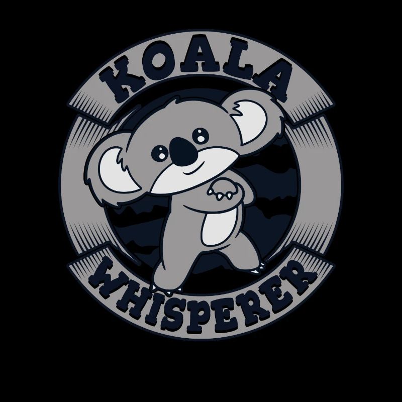 Koala-Flüsterer Koalabär Phascolarctos cinereus
