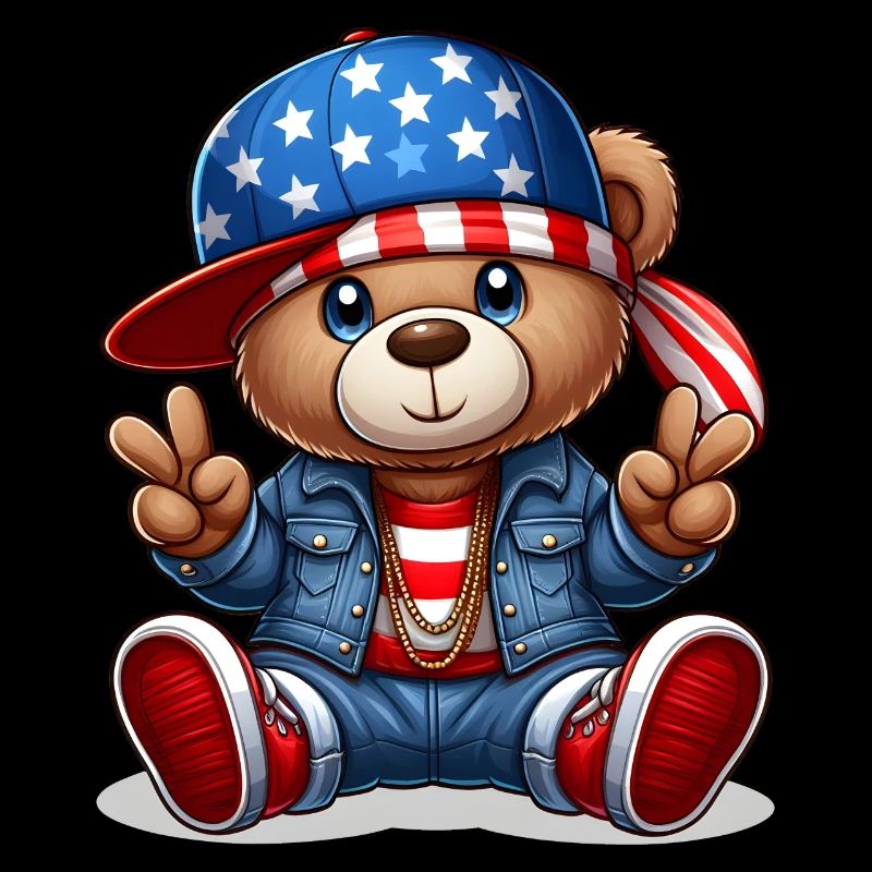 Cooler Teddybär