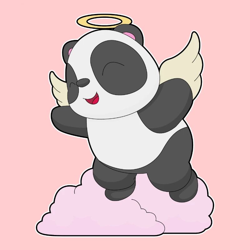 Panda Ange Ange Ailes