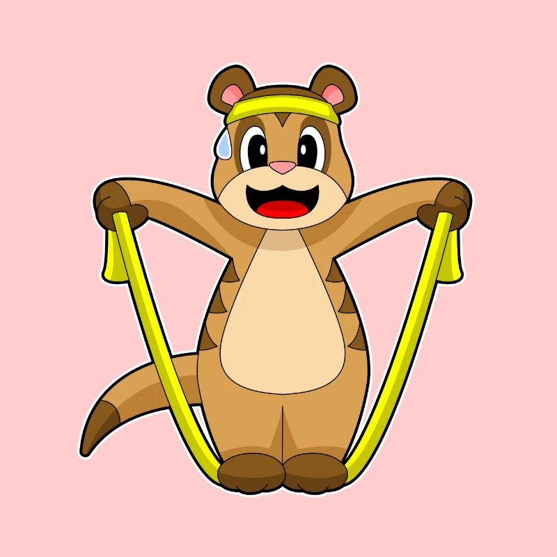 Erdmännchen Seilspringen Seil