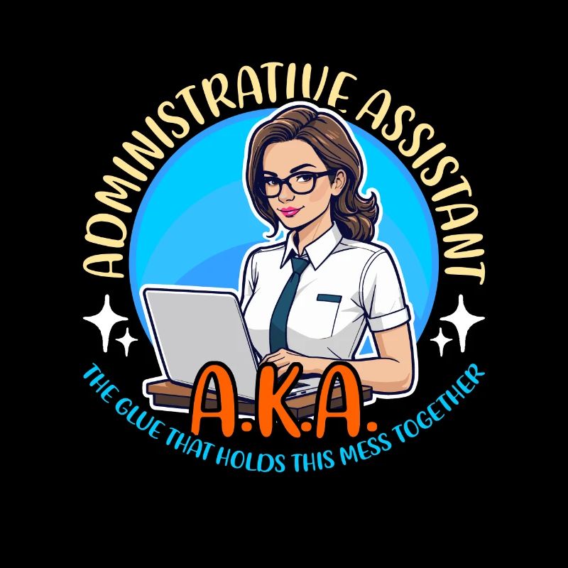 Assistante administrative alias The Glue Office Clerk