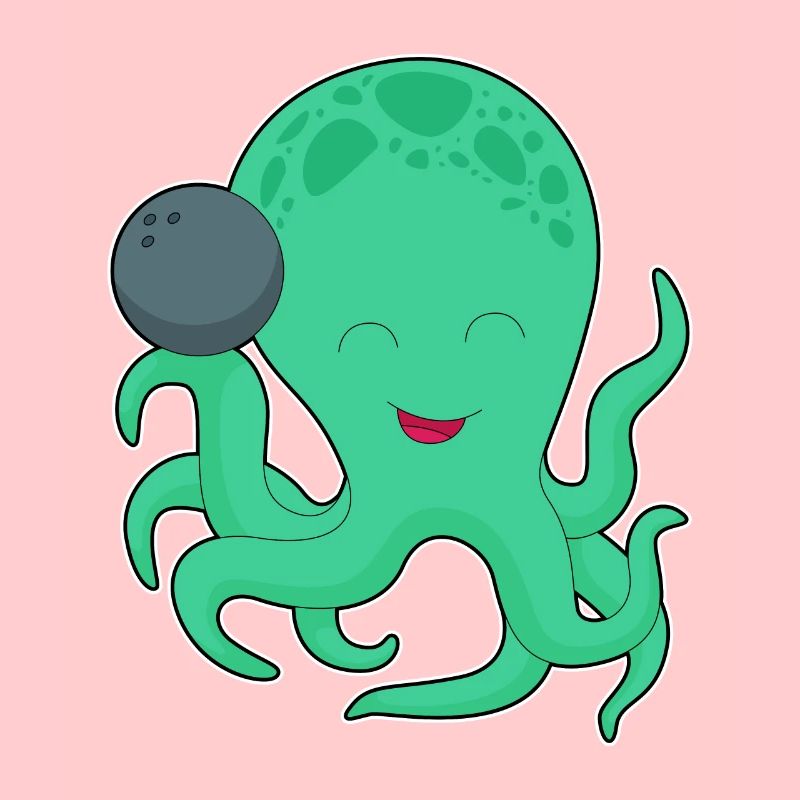 Octopus Bowling Boule de bowling